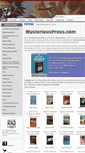 Mobile Screenshot of mysteriouspress.com